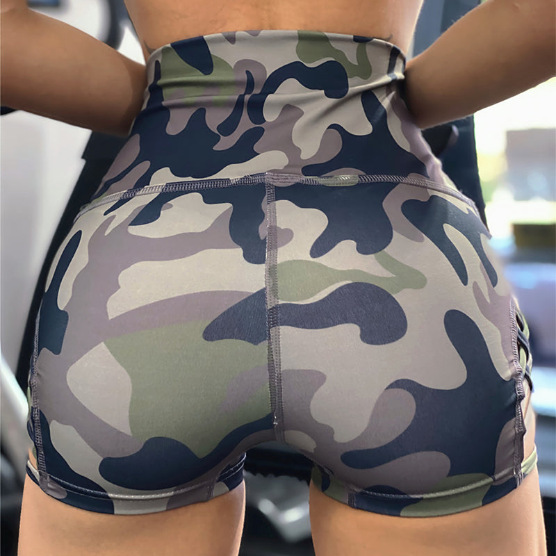 Camouflage Leopard shorts