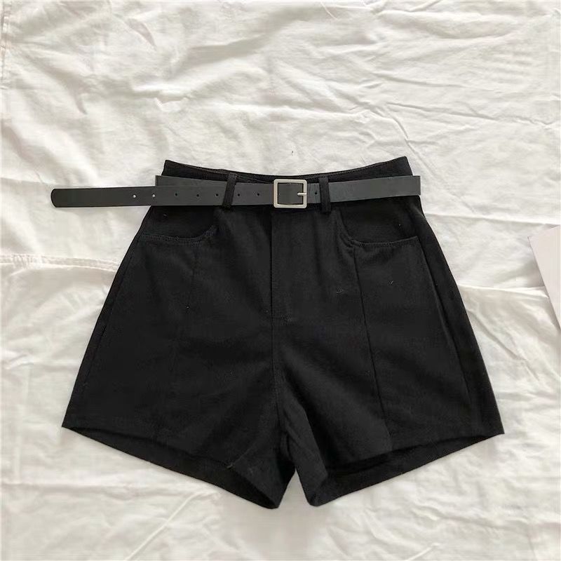 New Solid Color High Waist Shorts