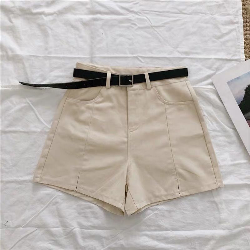 New Solid Color High Waist Shorts