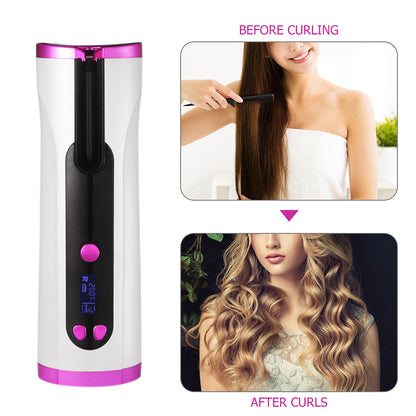 Curling Iron - Fast Heating - Shiny - Elastic Curly Hair