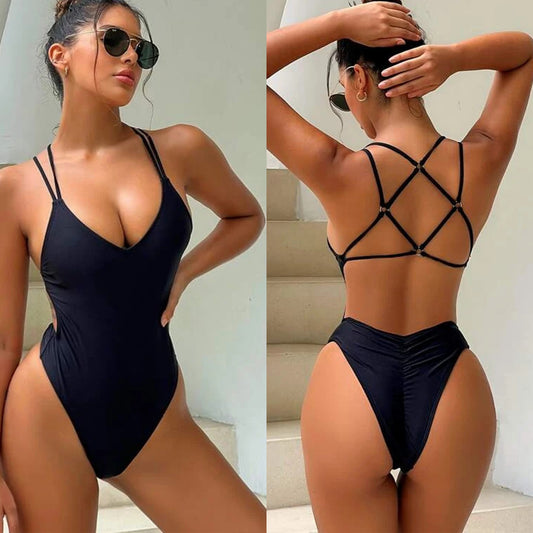 Beauty Back One Piece Swimsuit Fashion Bikini