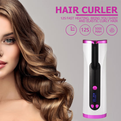 Curling Iron - Fast Heating - Shiny - Elastic Curly Hair