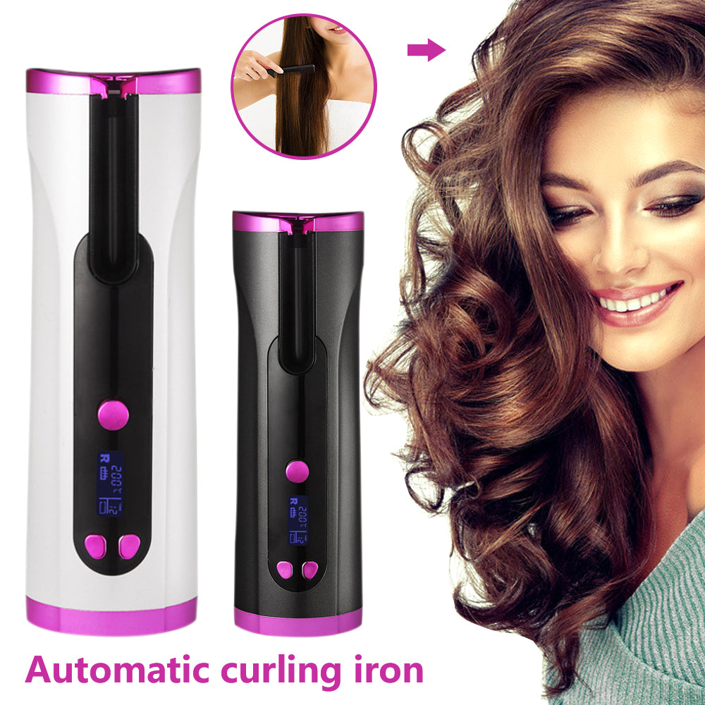 Curling Iron - Fast Heating - Shiny - Elastic Curly Hair