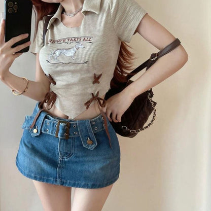 Chinese Short Sleeved T Shirt For Women