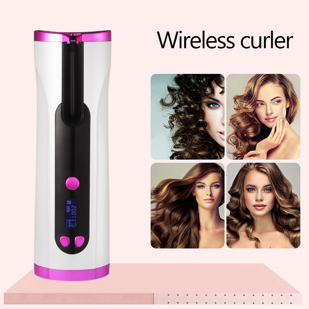 Curling Iron - Fast Heating - Shiny - Elastic Curly Hair